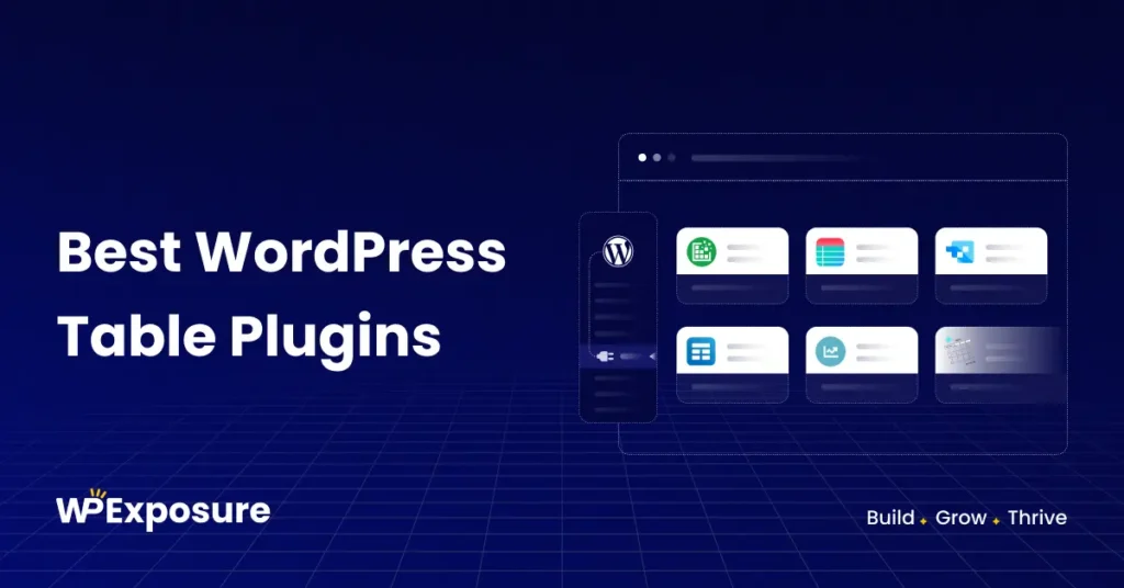 Best WordPress table plugins for 2025